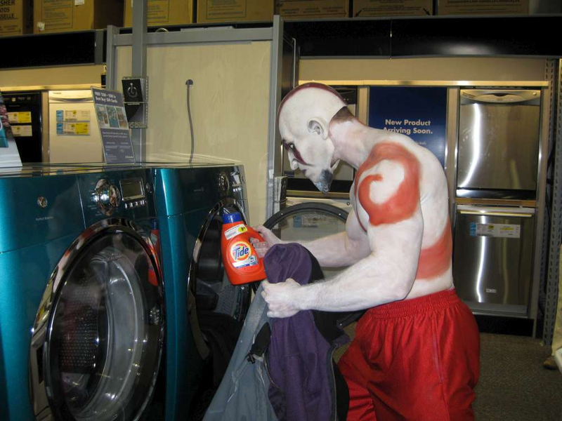 Illustration for article titled The God of War Needs to Do Laundry Too